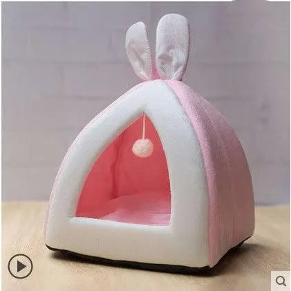 Purrfect Pet Kingdom Soft Cat and Dog Tent House Bed Purrfect Pet Kingdom