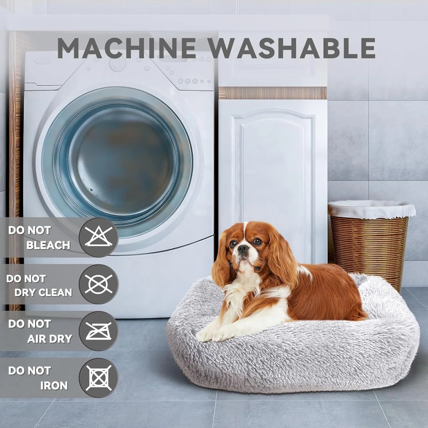 Soft cozy cat bed in cream color, perfect for providing warmth and comfort for your pets