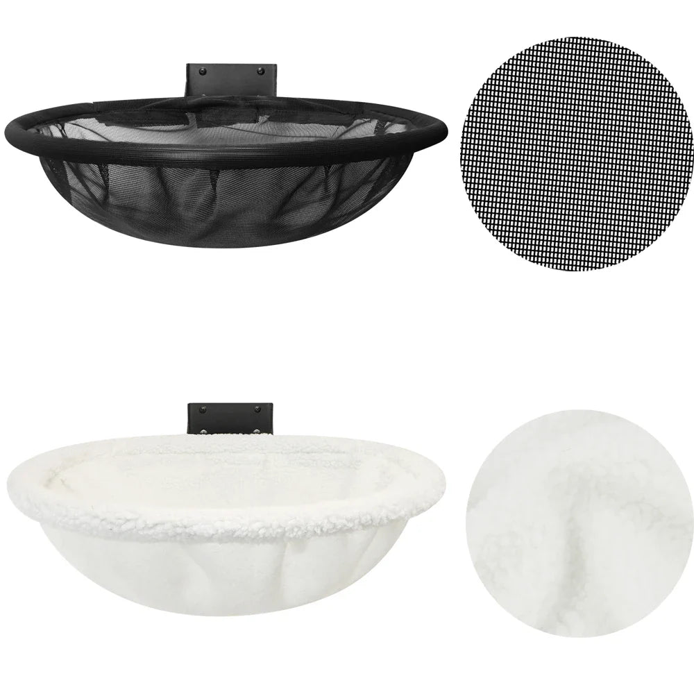 Tail Chasers space-saving cat furniture with two removable hammock styles for versatile pet lounging