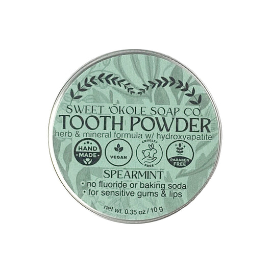 Pet Tooth Powder - Spearmint Noni & 5% Hydroxyapatite Formula