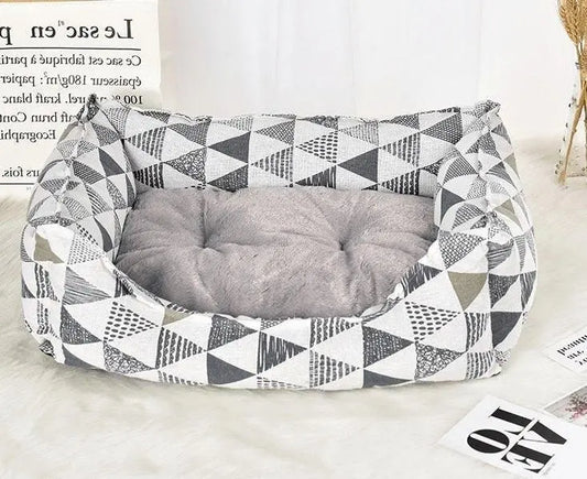 Purrfect Pet Kingdom Spill-Resistant Cat Bed Cozy Design S Purrfect Pet Kingdom