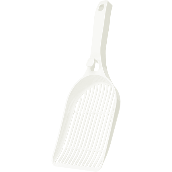 MangoPets Litter Scoop with Fine Slots, the best scoop for clumping litter for easy cleanup
