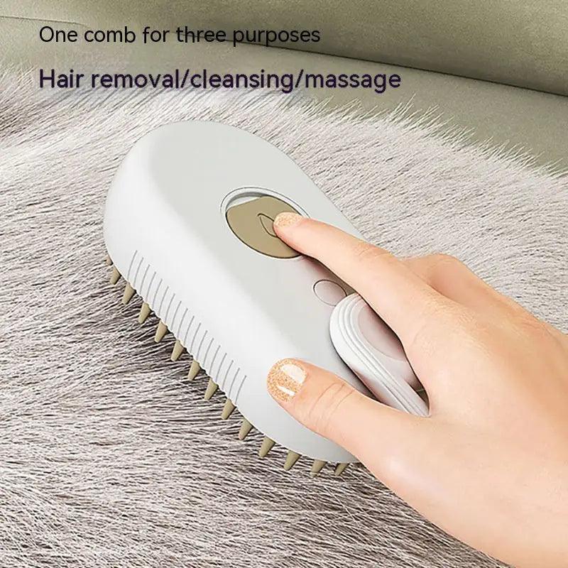 Steamy Pet Grooming Brush