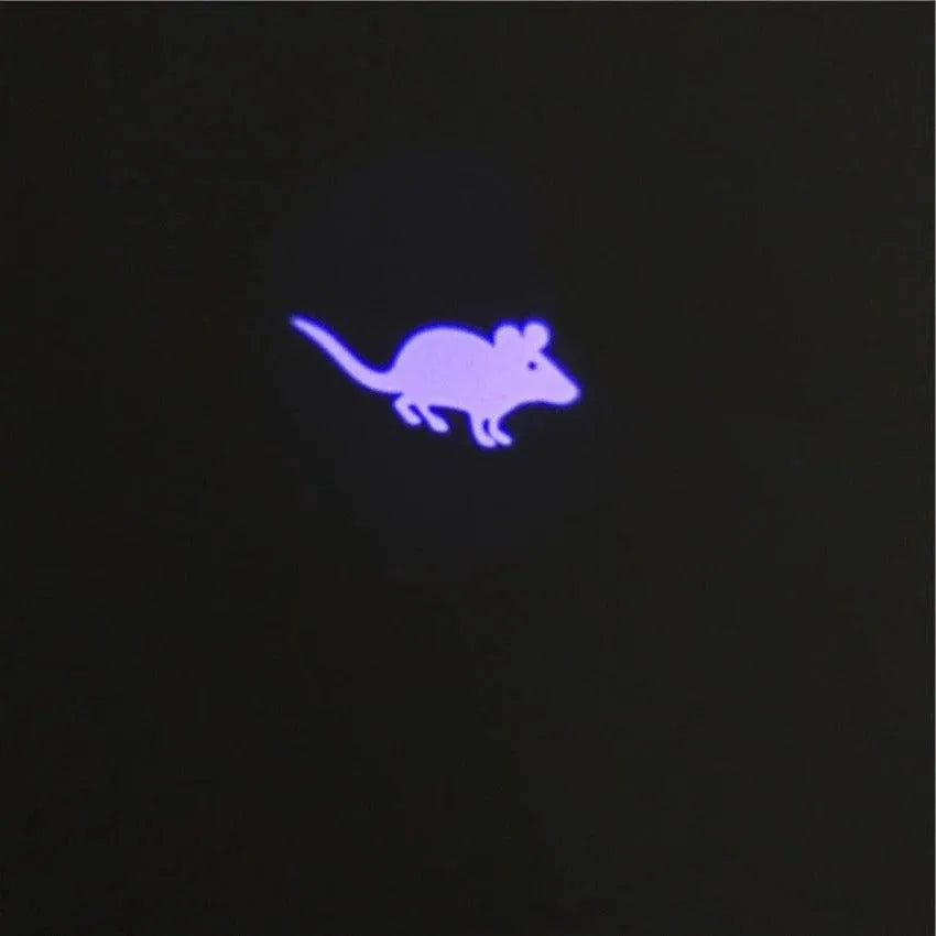 Stevvex - Funny Pet LED Laser Toy Cat Laser Toy Cat Pointer Light Pen Interactive Toy With Bright Animation Mouse Shadow S...