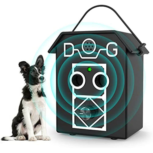 Purrfect Pet Kingdom Stop Dog Barking Device Safe for Home Black Purrfect Pet Kingdom
