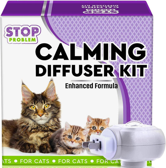 Purrfect Pet Kingdom Cat Behavior Calming Diffuser Kit Beloved Pets Purrfect Pet Kingdom