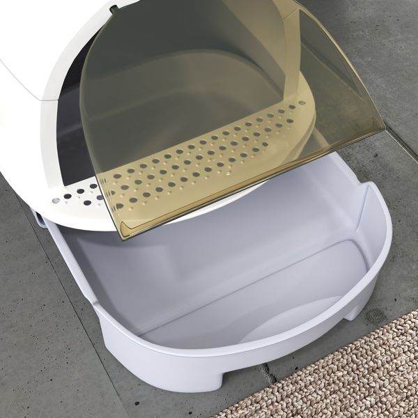 Purrfect Pet Kingdom Stylish Cat Litter Box for Apartment Purrfect Pet Kingdom