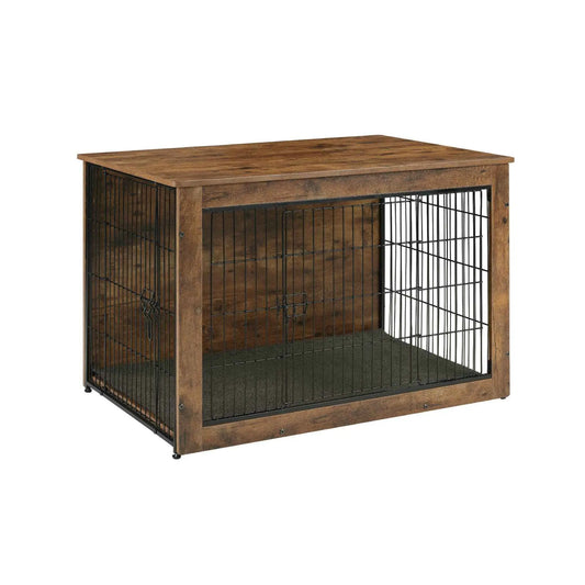 Purrfect Pet Kingdom Stylish Dog Kennel for Large Dogs Purrfect Pet Kingdom