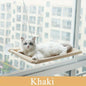 Purrfect Pet Kingdom Black Sunny Seat Bed for Cats Khaki Purrfect Pet Kingdom