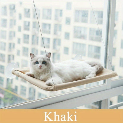 Purrfect Pet Kingdom Black Sunny Seat Bed for Cats Purrfect Pet Kingdom