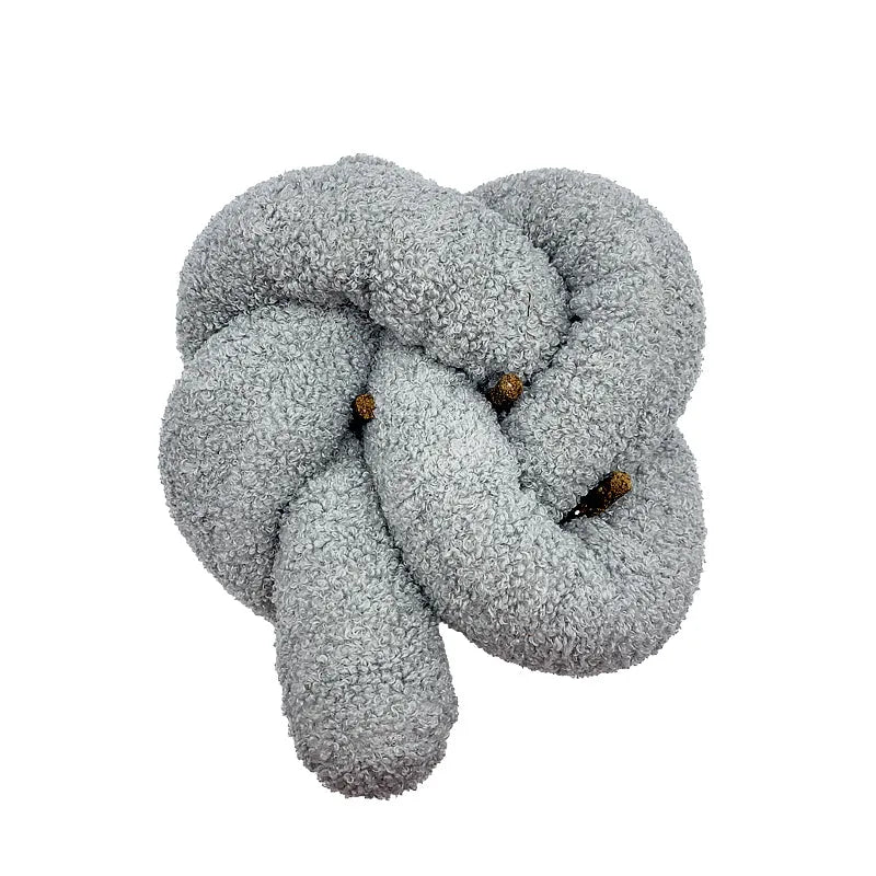 Super Knott dog toy by Come Here Buddy in lilac, grey, and sage colors, perfect for playful pups.