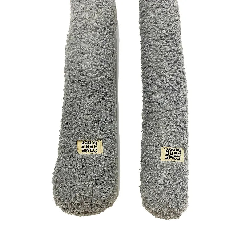 Super Knott dog toy by Come Here Buddy in lilac, grey, and sage colors, perfect for playful pups.