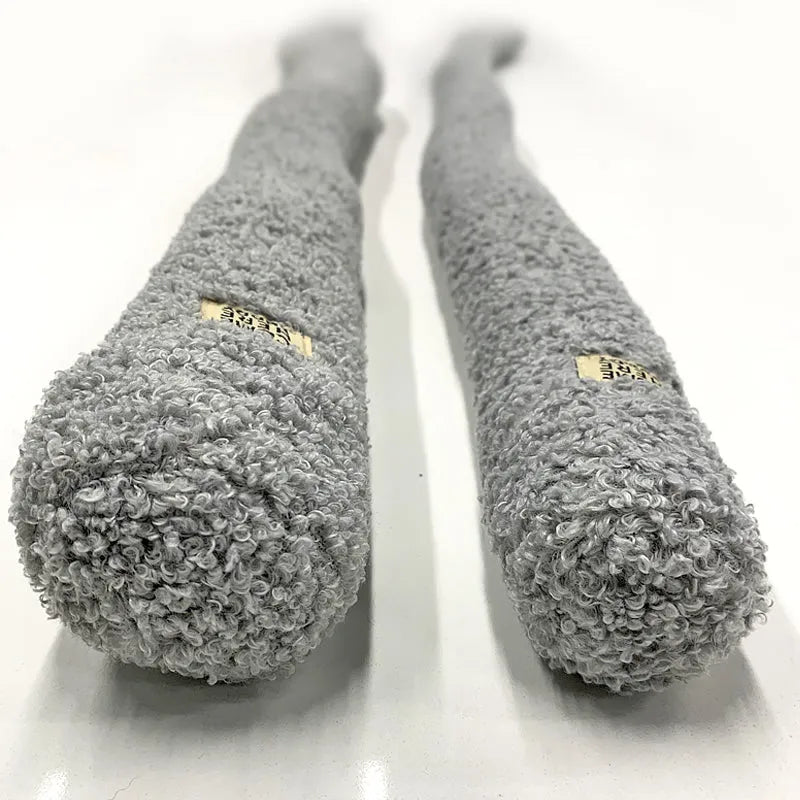 Super Knott dog toy by Come Here Buddy in lilac, grey, and sage colors, perfect for playful pups.