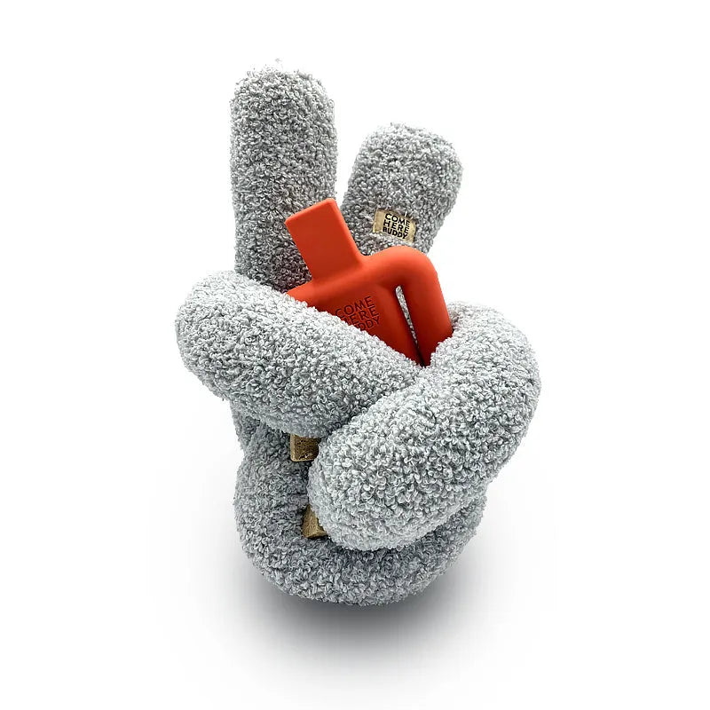 Super Knott dog toy by Come Here Buddy in lilac, grey, and sage colors, perfect for playful pups.