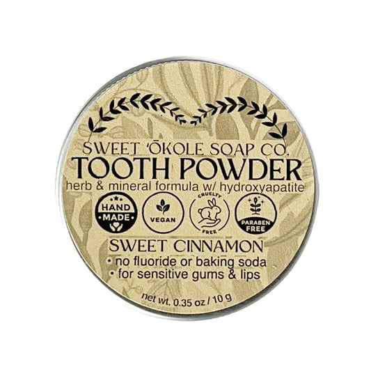 Pet Tooth Powder - Sweet Cinnamon Hydroxyapatite Enamel Repair