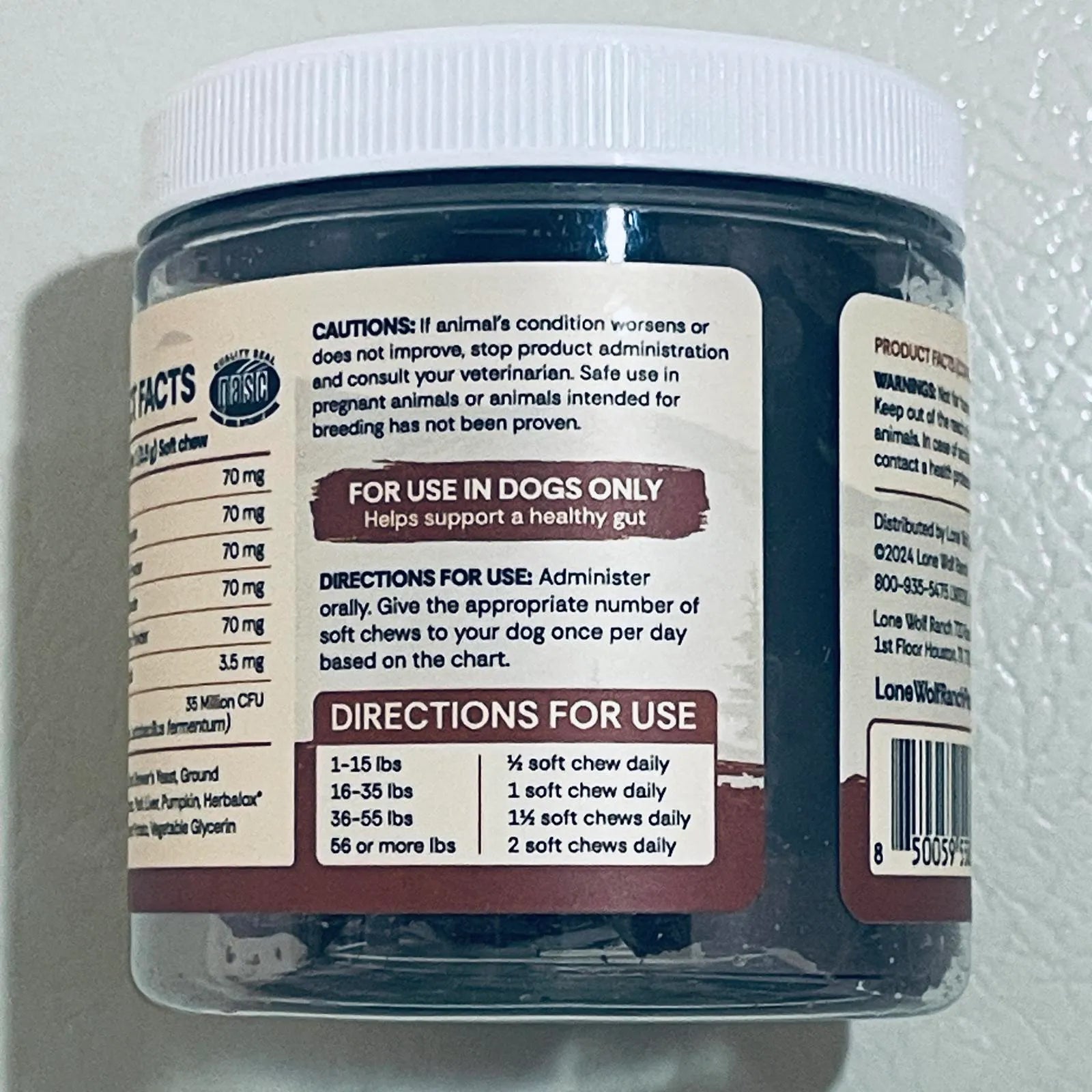 Take It or Leave It - Dog Gut Health Supplement Digestive Support Chews