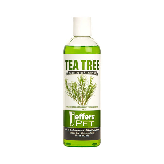 Jeffers Pet Tea Tree (Melaleuca) Medicated Dog Shampoo for
