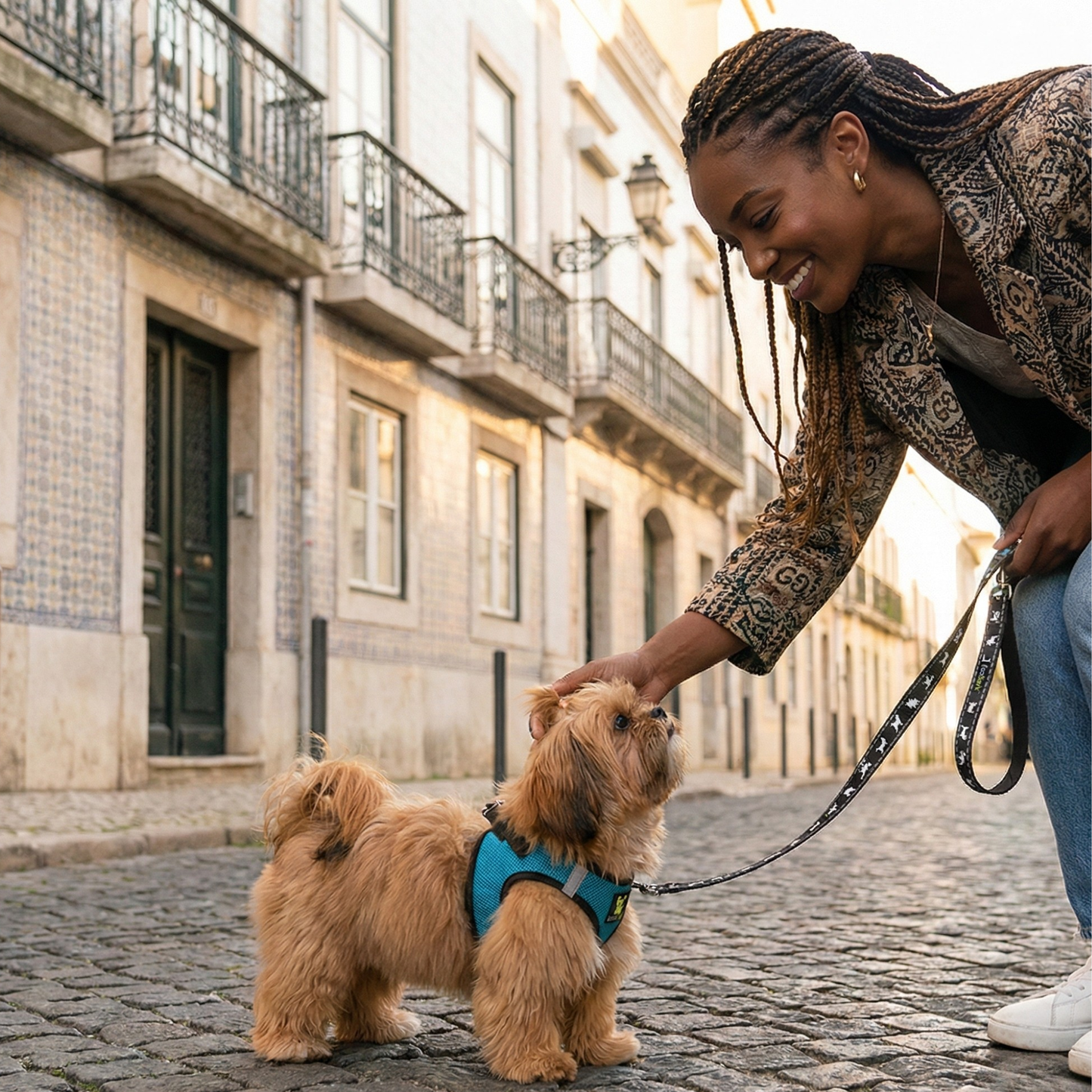 Dog Harness EcoBark Step In Harness XXXS to Small Breeds- - gallery product image for dog harness