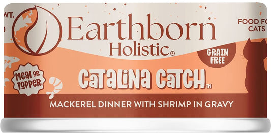 Cat Food Wet Mackerel 3oz Earthborn Catalina 🐟