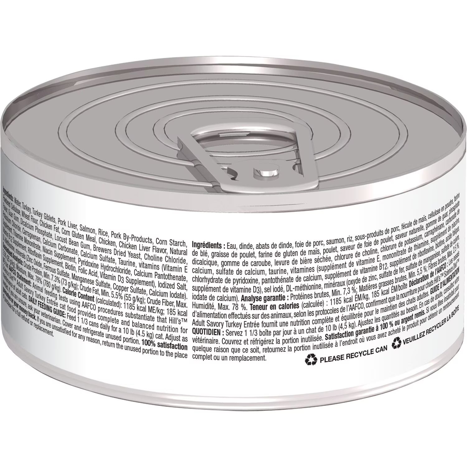 Science Diet Adult Savory Turkey Entrée (5.5oz) - Science Diet Wet Cat Food - The Family Pet