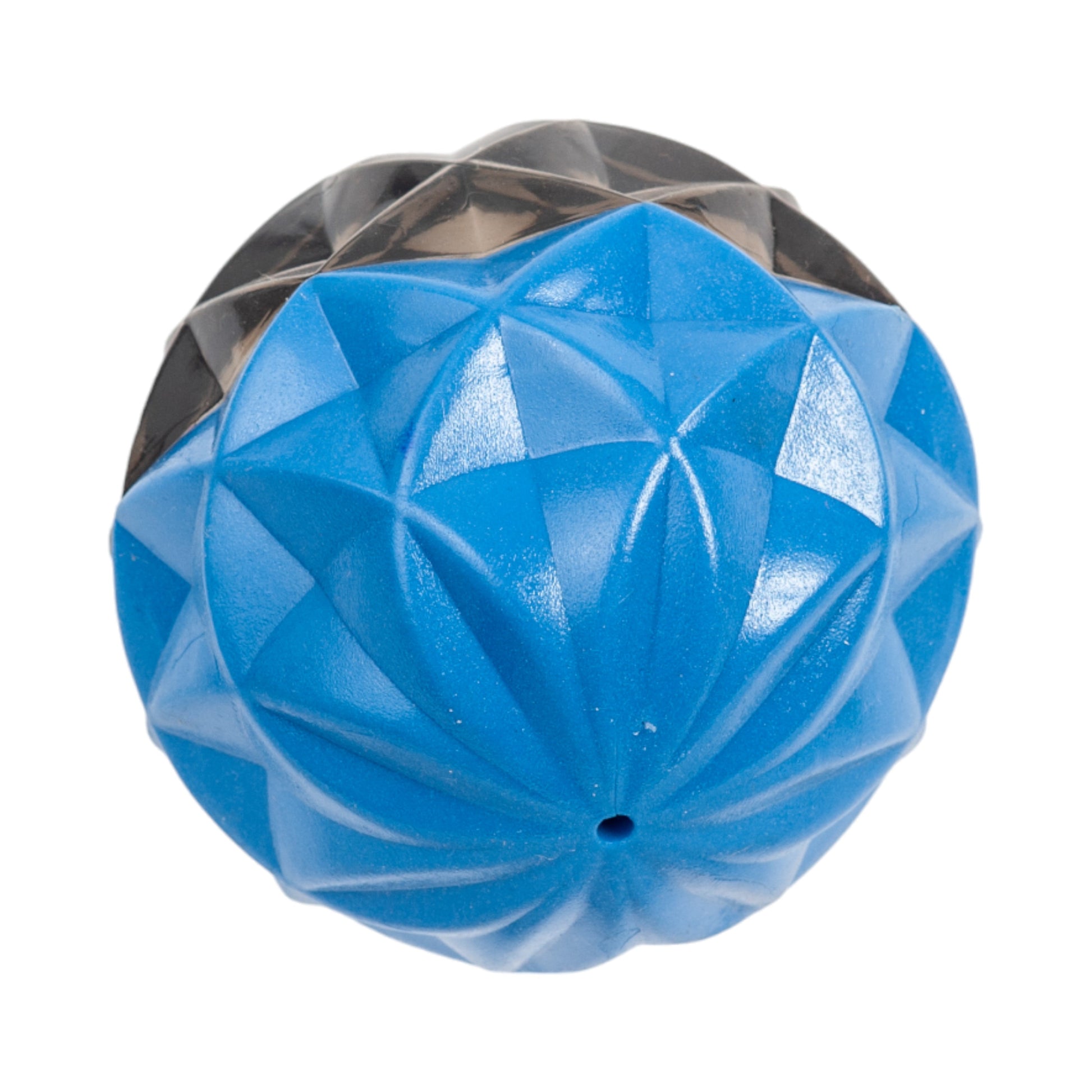 Dog Treats Country Living Geometric Textured Ball Chew Toy - close up product image for dog treats