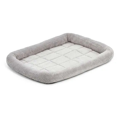 Purrfect Pet Kingdom ? 24in Midwest Diamond Stitch Bed Gray - Dog Beds