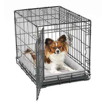 Purrfect Pet Kingdom ? 24in Midwest Diamond Stitch Bed Gray - Dog Beds