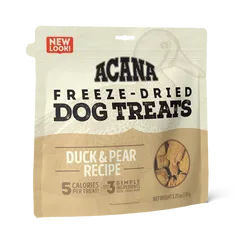 The Family Pet - Acana Freeze Dried Duck and Pear Dog Treats (3.25oz) - Dog Treats