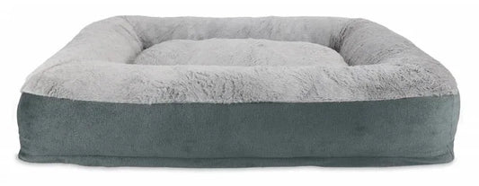 Purrfect Pet Kingdom ® Arlee Harper Rectangle Slumber Grey Small - Dog Beds