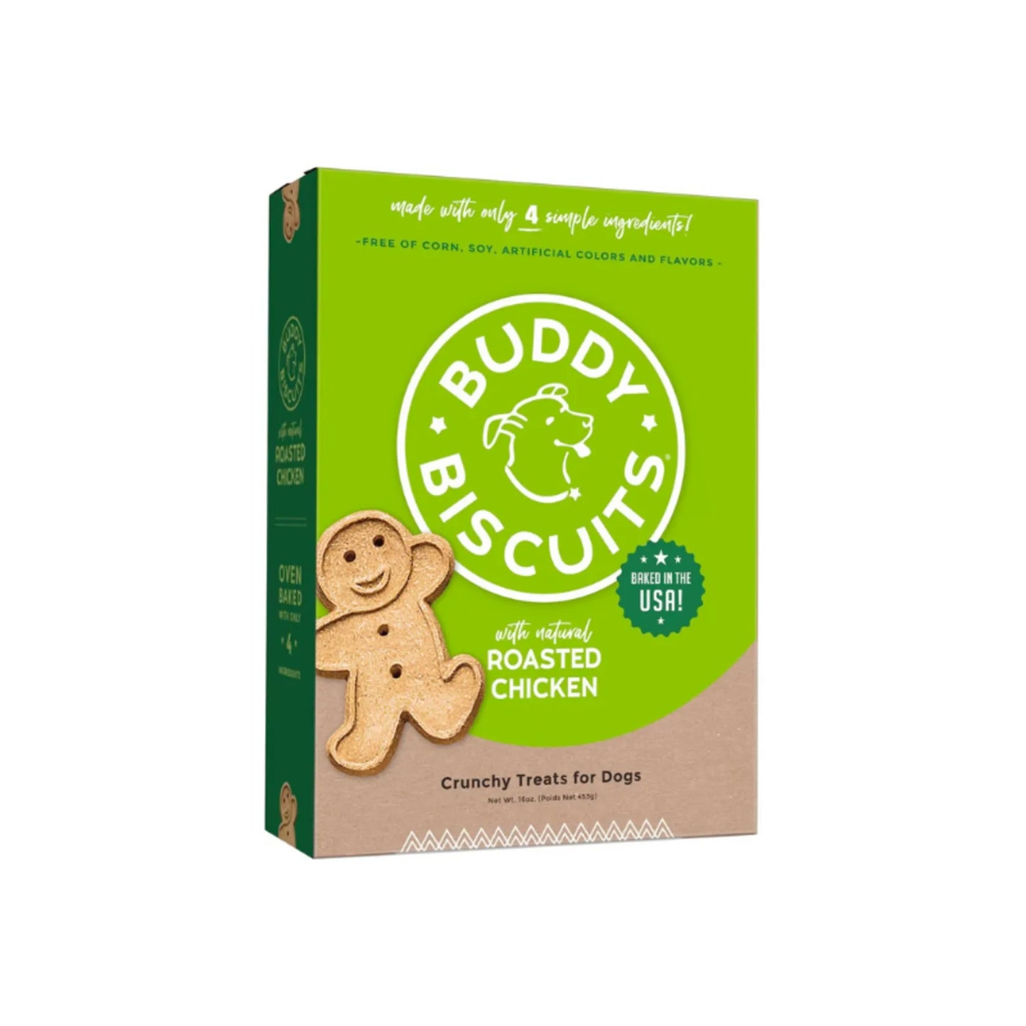 The Family Pet - Buddy Biscuits Crunchy Chicken Dog Treats - Dog Biscuits
