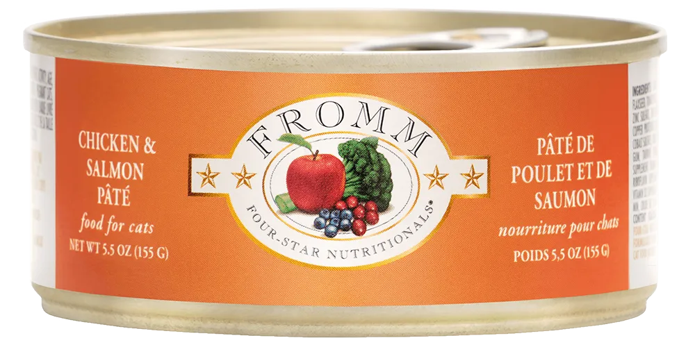 The Family Pet - Fromm 4 Star Chicken and Salmon Cat Pate (5.5oz) - Wet Cat Food