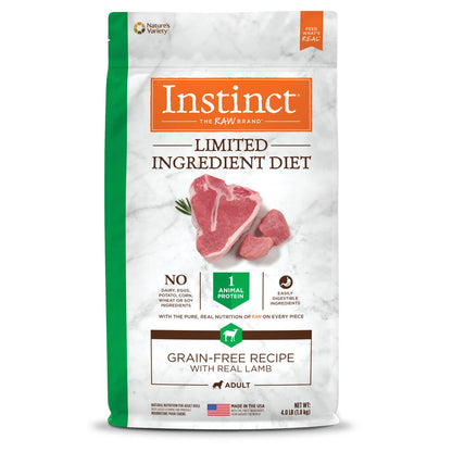 The Family Pet - Instinct Adult Limited Ingredient Grain Free Lamb Dry Dog - Dry Dog Food