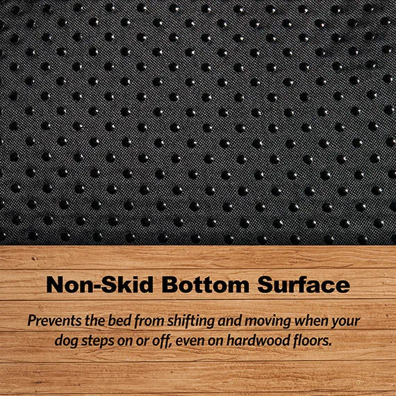 Purrfect Pet Kingdom Professional-Grade Midwest Ombre Swirl Pet Bed Gray 23x18 Fits 24"Crate For Small Animals - View 5 showing detail