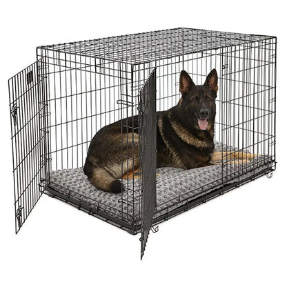 The Family Pet - Midwest Ombre Swirl Pet Bed Gray 46x29 Fits 48"Crate - Dog Beds