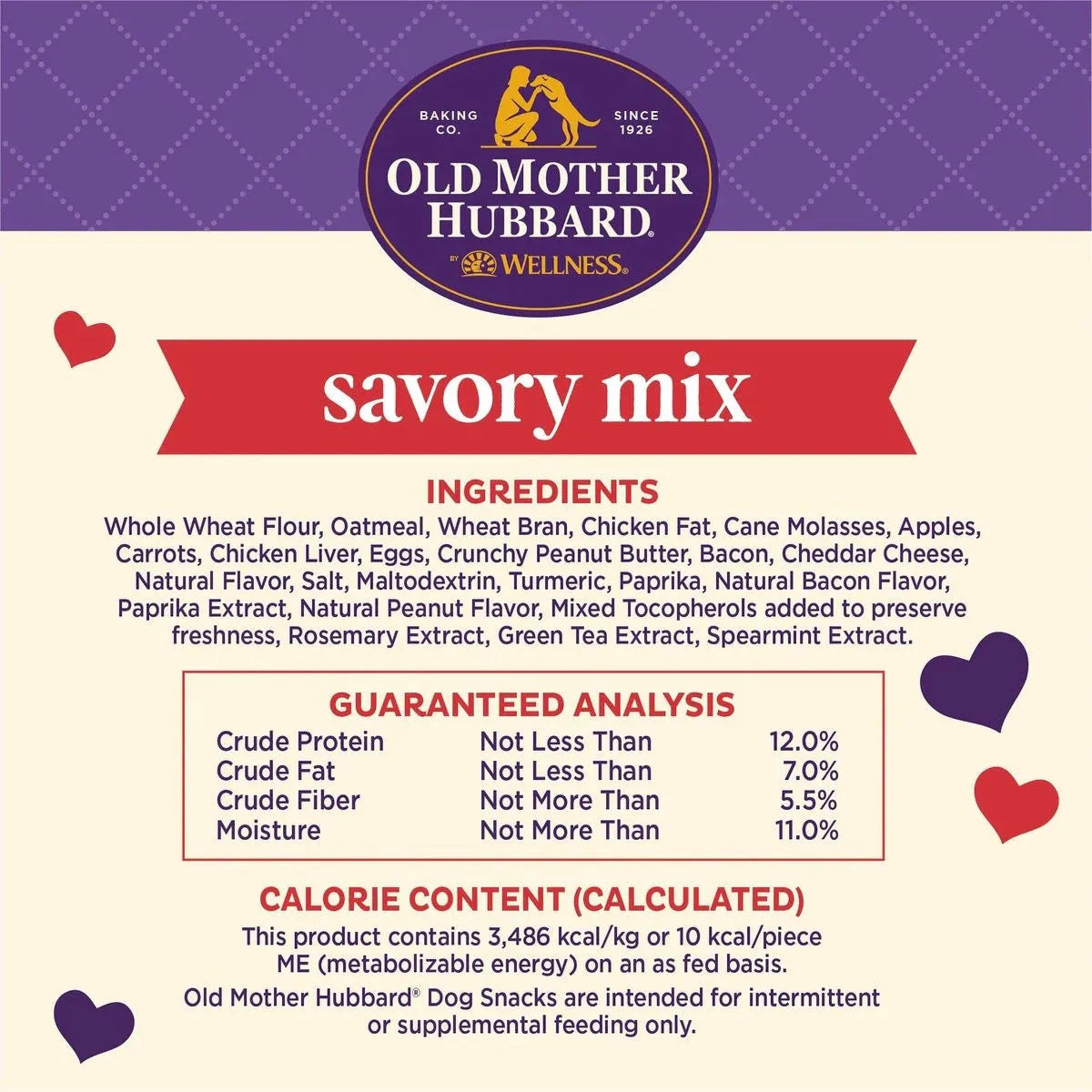 The Family Pet - Old Mother Hubbard Savory Mix Assortment Mini Crunchy Dog Treats (20oz)