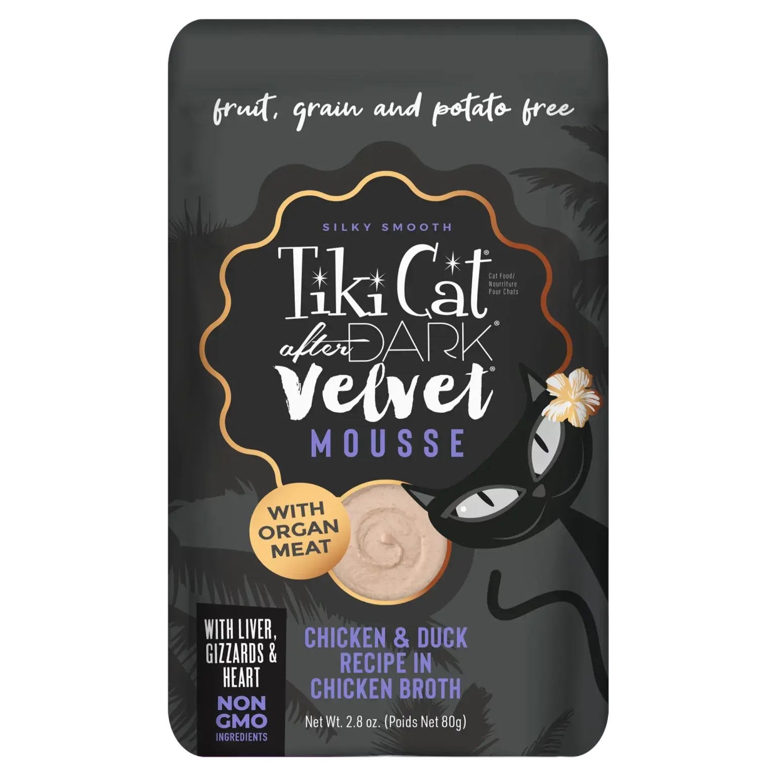 The Family Pet - Tikicat Adult After Dark Velvet Mousse Chicken and Duck - Wet Cat Food