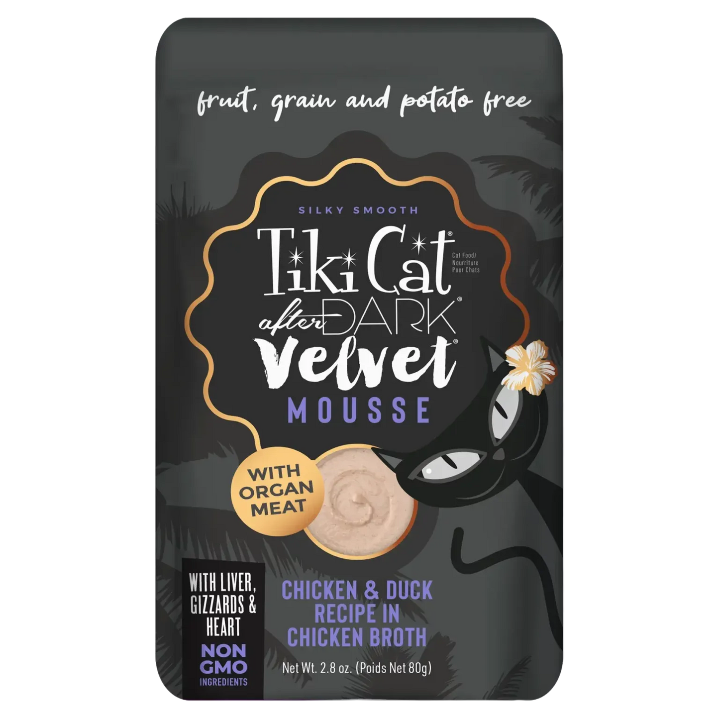 The Family Pet - Tikicat Adult After Dark Velvet Mousse Chicken and Duck - Wet Cat Food