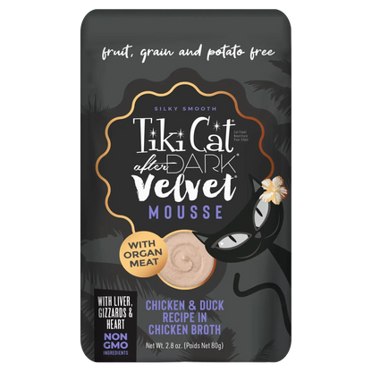 The Family Pet - Tikicat Adult After Dark Velvet Mousse Chicken and Duck - Wet Cat Food