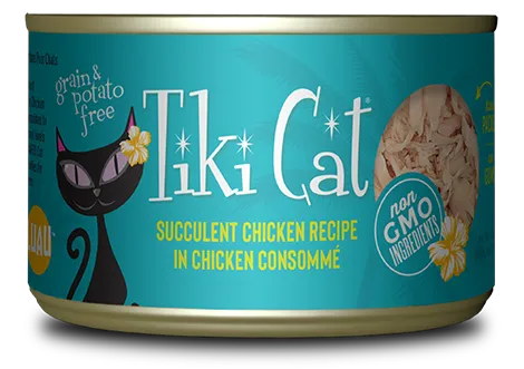 The Family Pet - Tikicat All Life Stages Puka Puka Luau Chicken (2.8oz) - Wet Cat Food