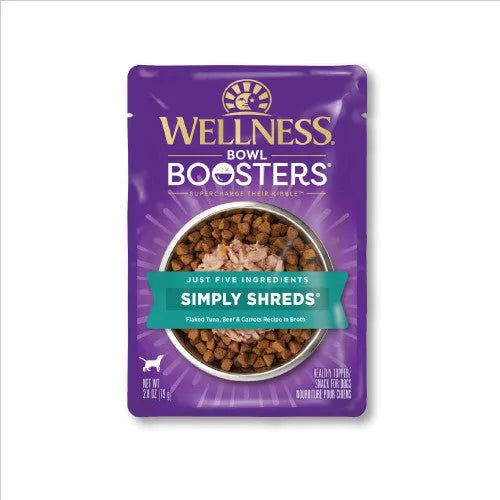 Tuna & Beef Shreds Dog Food Topper by The Family Pet, 12 pack, budget-friendly, new arrival, priced under $10.
