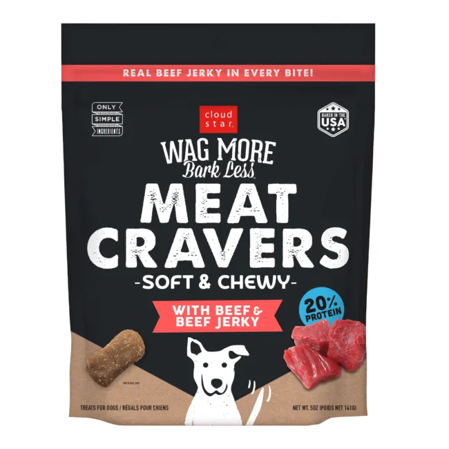 Purrfect Pet Kingdom Durable Wagmore Meat Cravers Beef Dog Treats (5oz) For Kittens - Durable and stylish design for animals