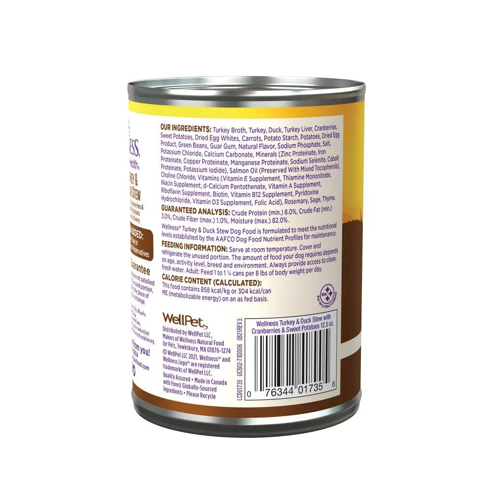 Purrfect Pet Kingdom Advanced Wellness Adult Turkey and Duck Stew Wet Dog Food (12.5oz) For Pets - View 7 showing detail