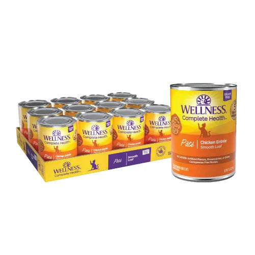 The Family Pet - Wellness Complete Health Adult Chicken Dinner Pate Wet Cat - Wet Cat Food