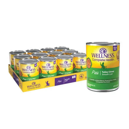 The Family Pet - Wellness Complete Health Adult Turkey Dinner Pate Wet Cat - Wet Cat Food