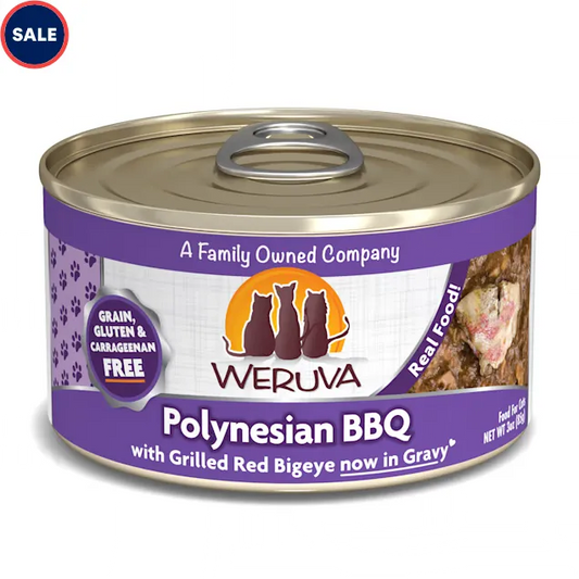 Purrfect Pet Kingdom Nutritious Weruva Adult Polynesian BBQ Red Bigeye in Gravy For Kittens - Premium Quality Pet Product