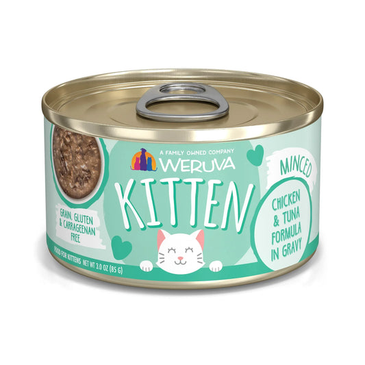 The Family Pet - Weruva Kitten Chicken and Tuna in Gravy Wet Cat Food (3oz) - Wet Cat Food