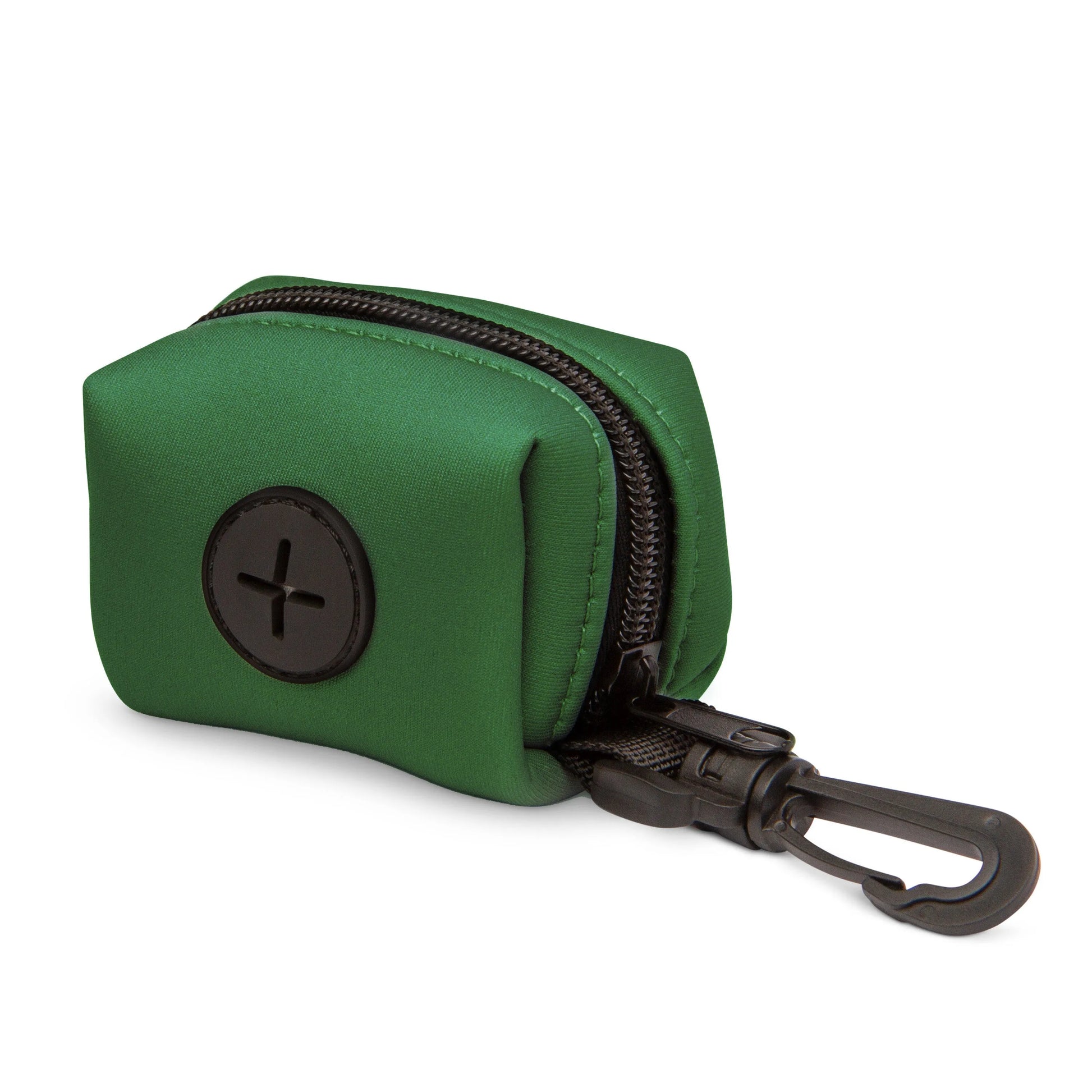 Clover Green Poop Bag Holder by The Modern Dog Company, a stylish bag dispenser for dogs, priced at $12.99.