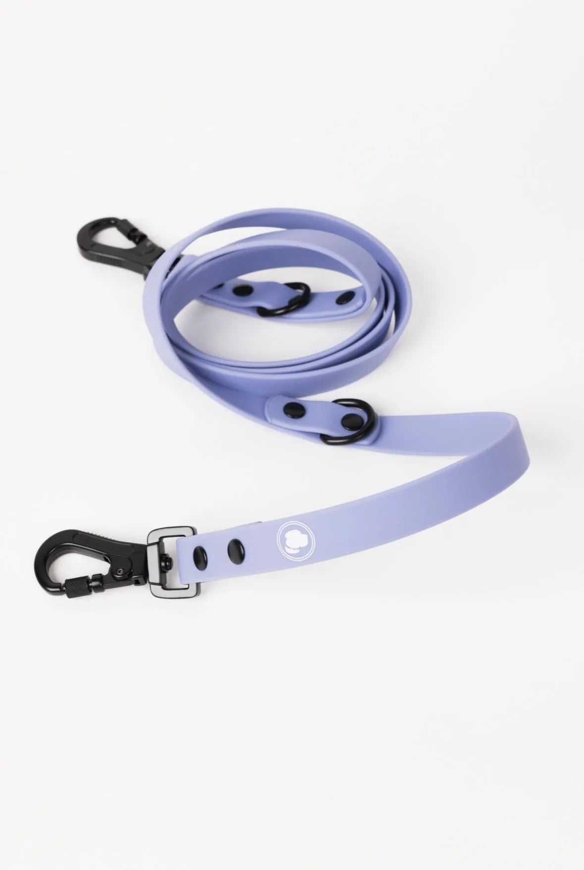 Adjustable lavender purple dog leash by The Modern Dog Company, available in standard and large sizes, perfect for stylish...