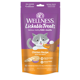 Wellness Grain Free Lickable Cat Chicken Treat 25oz - Purrfect Pet Kingdom