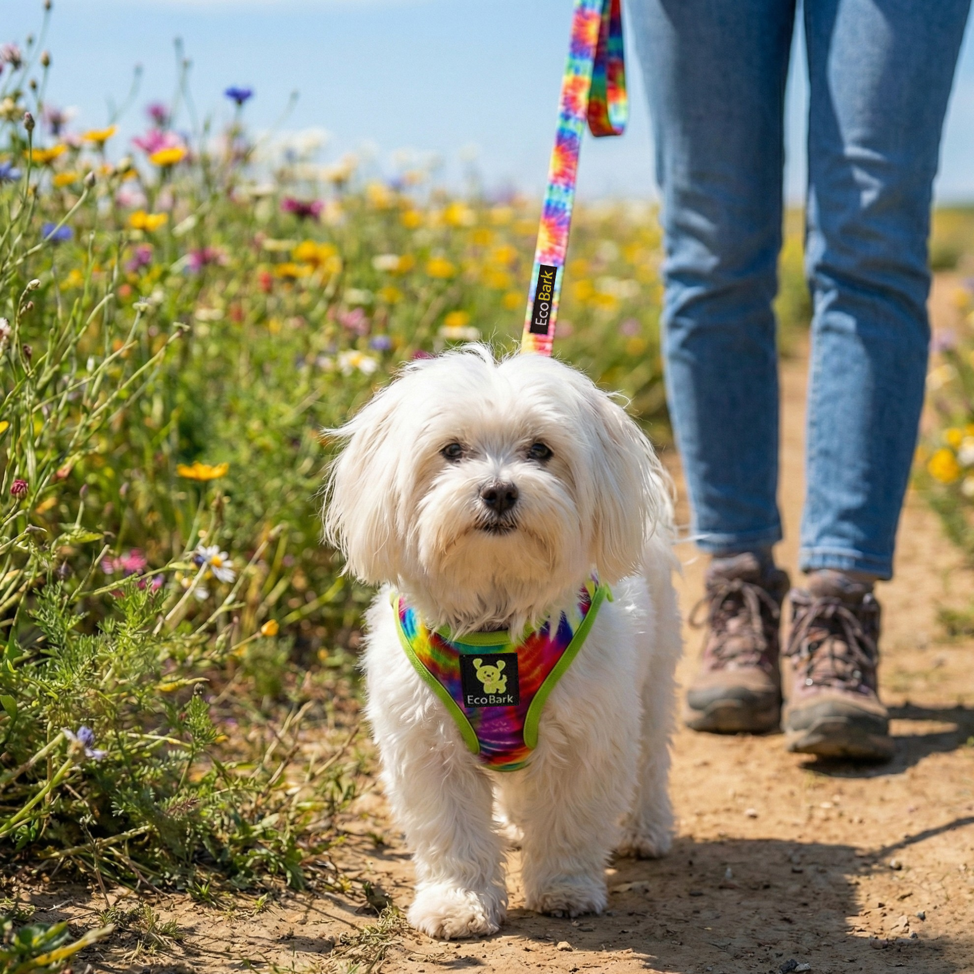 Dog Harness EcoBark Step In Harness XXXS to Small Breeds- - detail product image for dog harness